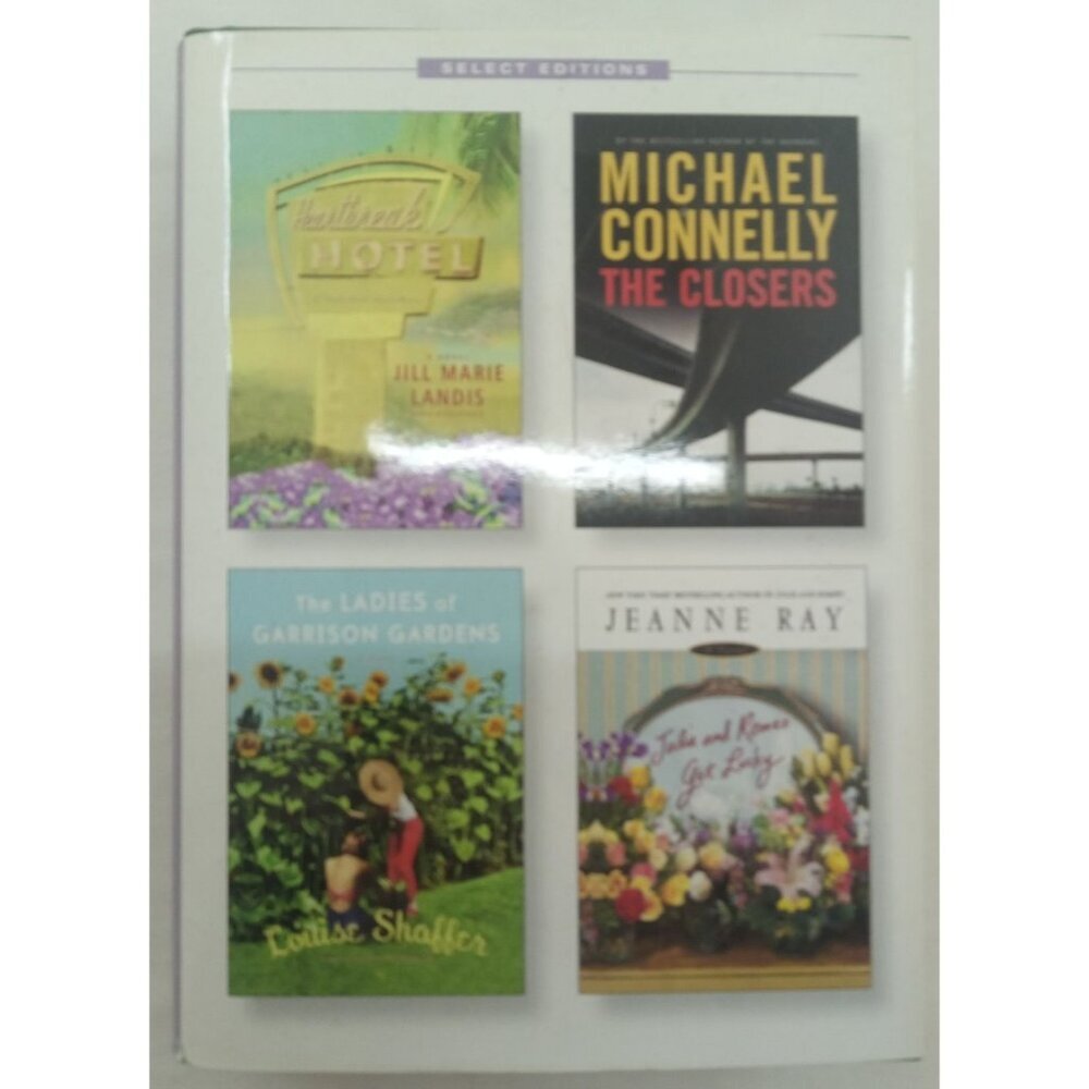 Reader's Digest 4 Novels in 1 HC 1st Ed w/ Dust Jacket Leather Bound